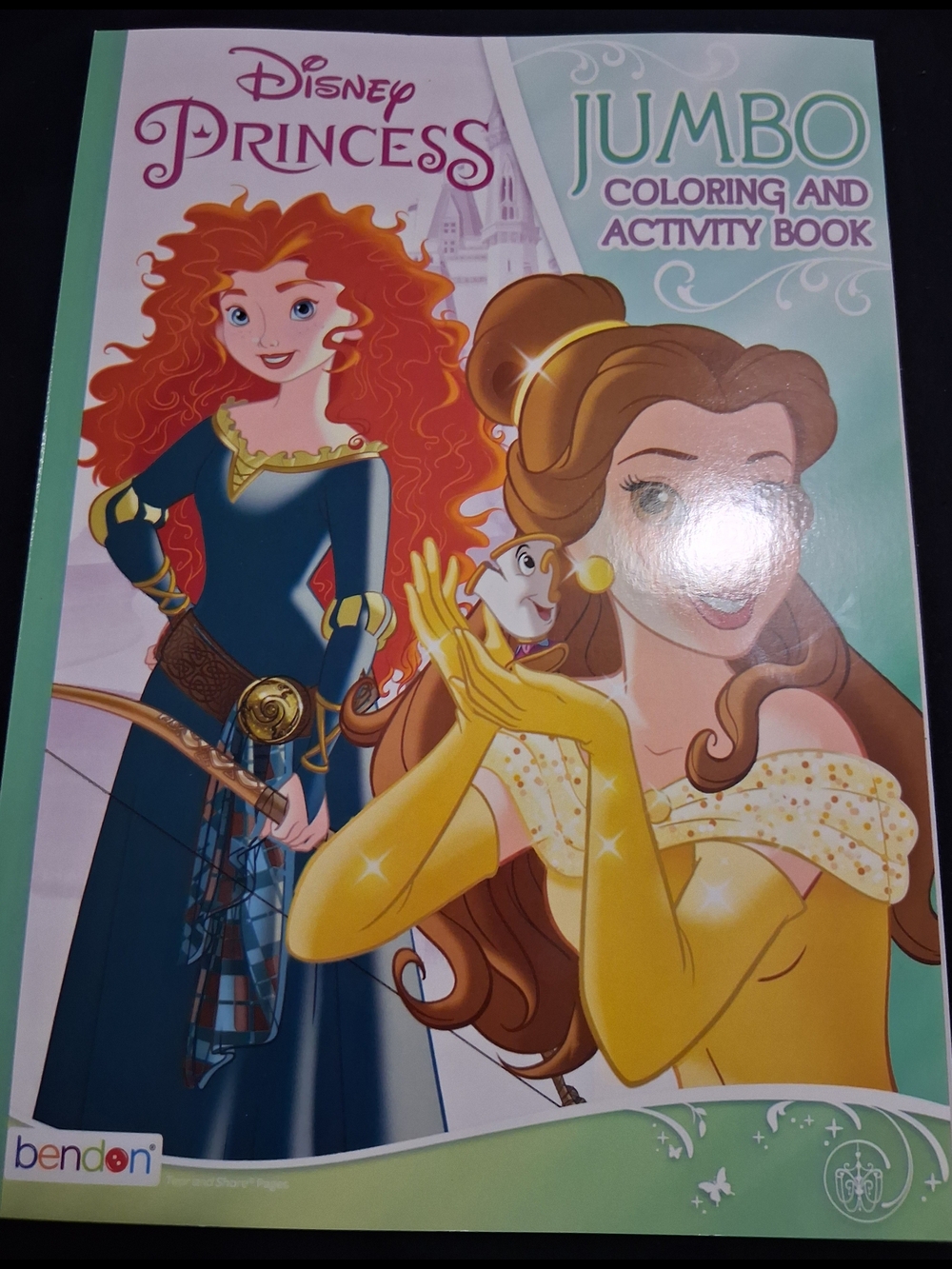 New Disney Princess Coloring and Activity Book